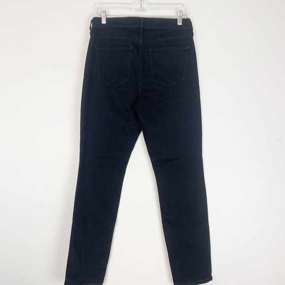 Old Navy Jeans Womens 10 High Rise Wow Straight Black Classic Stretch Denim - Picture 3 of 9